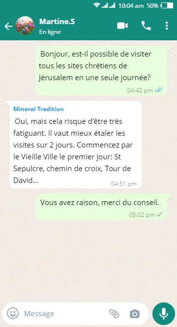 conseils circuit biblique en Israel